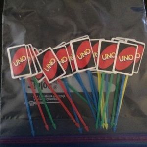 UNO themed decorations for 1yr old birthday party